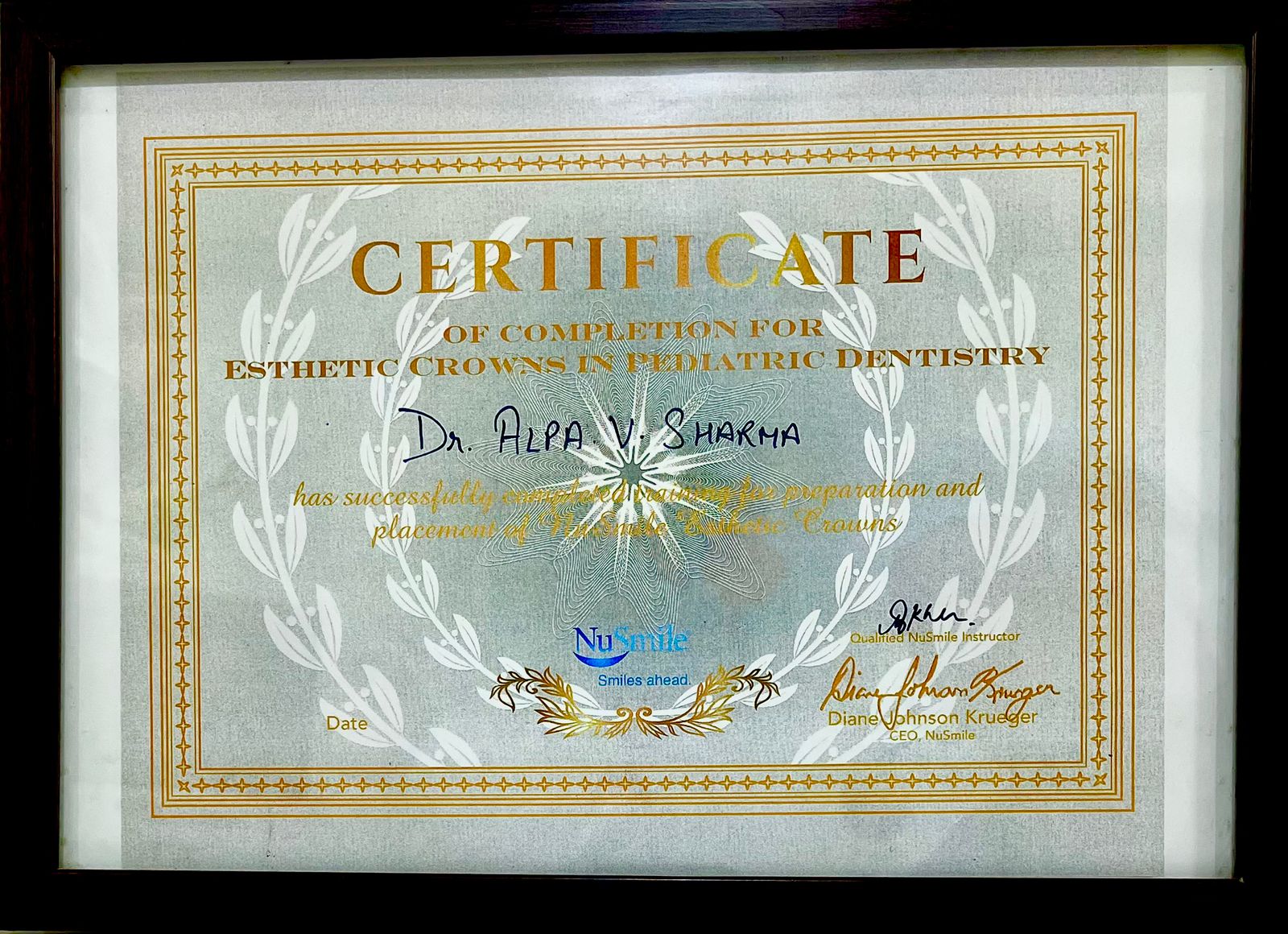 certificate-img WhiteStar Certificate Dental Delhi